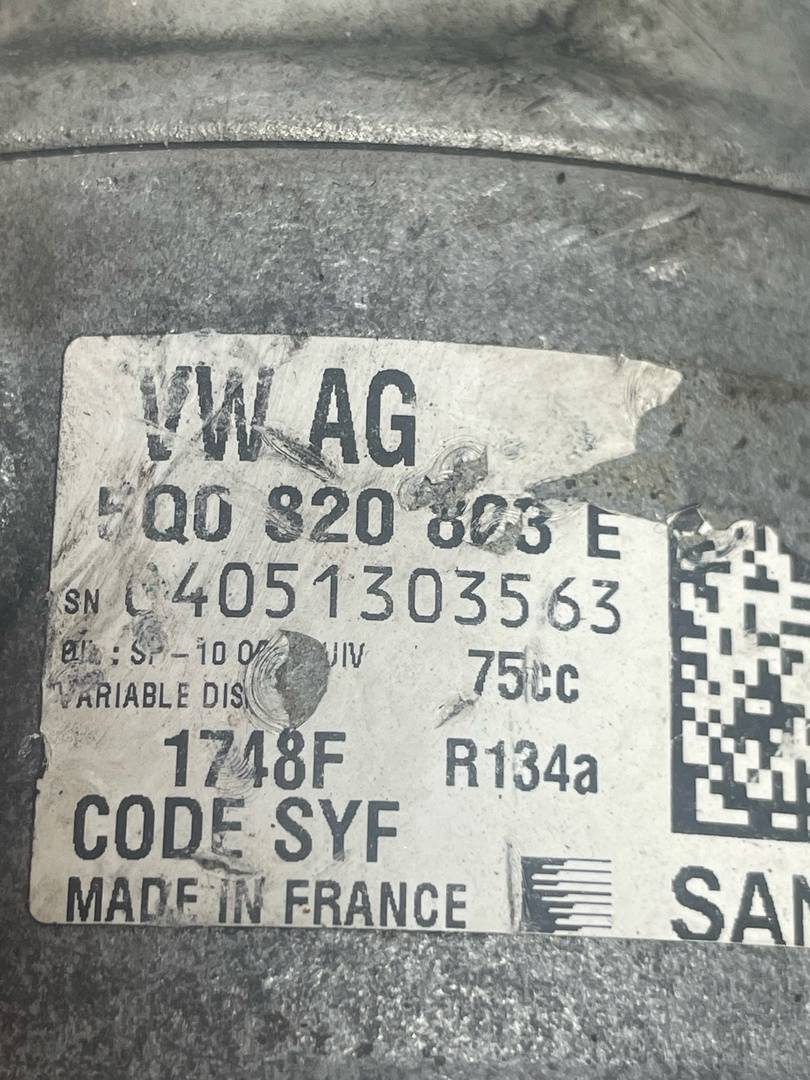 Skoda Octavia / A5 1Z / (2004-2013) для Компрессор кондиционера сломан Skoda Octavia / A5 1Z / (2004-2013) для Компрессор кондиционера сломан