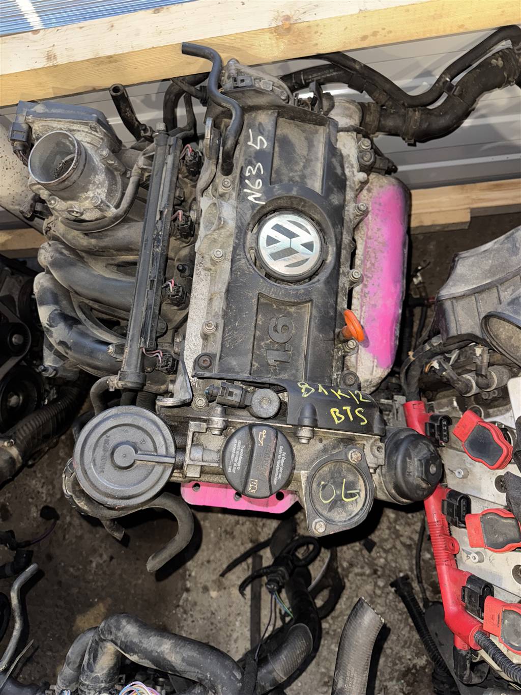 Skoda Fabia 2 (2007-2015) для Двигатель с навесным BTS 1.6 (из Японии) Skoda Fabia 2 (2007-2015) для Двигатель с навесным BTS 1.6 (из Японии)