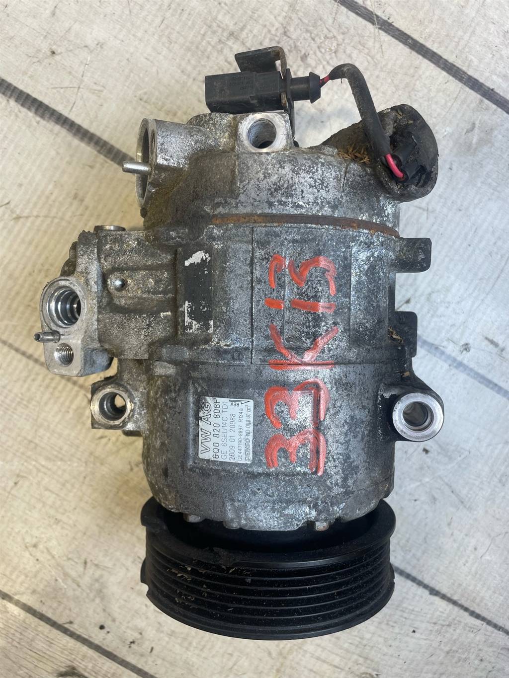 Skoda Fabia 2 (2007-2015) для Компрессор кондиционера Skoda Fabia 2 (2007-2015) для Компрессор кондиционера