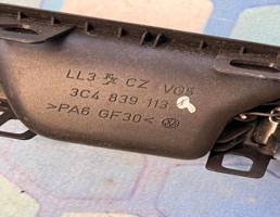 Ручка открывания двери внутренняя задняя левая для VW Passat B6 (2005-2010)  запчасти бу