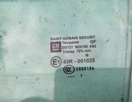 Стекло двери переднее левое для Opel Vectra C (2002-2008)  запчасти бу