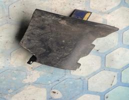 Накладка порога левая внешняя задняя часть для Audi A6 / C5 (1997-2004)  запчасти бу