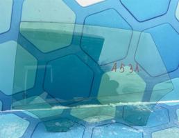 Стекло двери заднее левое седан для Audi A5 / S5 / 8T / Coupe / Sportback (2008-2016)  запчасти бу