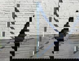 Молдинг двери передней левой средний для Audi A4 / B7 (2005-2007)  запчасти бу