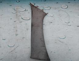 Обшивка стойки передняя левая для Volvo S40 IV (2004-2012)  запчасти бу