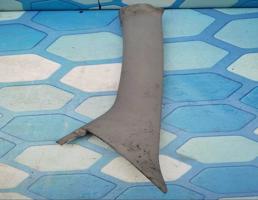 Обшивка стойки передняя левая для Audi A6 / C6 4F (2004-2011)  запчасти бу