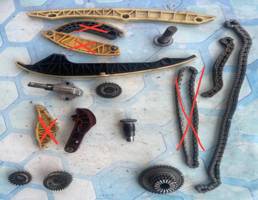 Комплект цепи ГРМ для VW Passat B6 (2005-2010)  запчасти бу