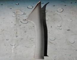 Обшивка стойки передней правой верхняя для Ford Focus II (2008-2011) Рестайлинг  запчасти бу