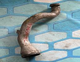 Патрубок интеркулера для VW Touareg 1 (2002-2007)  запчасти бу