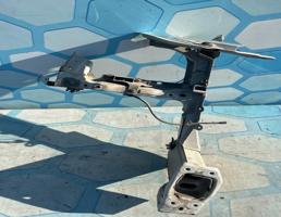 Лонжерон правый короткий до стакана для VW Touareg 1 (2002-2007)  запчасти бу