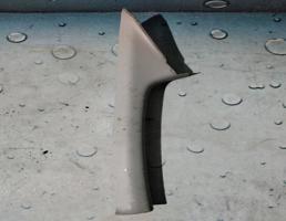 Обшивка стойки передней левой верхней для Ford Focus II (2008-2011) Рестайлинг  запчасти бу