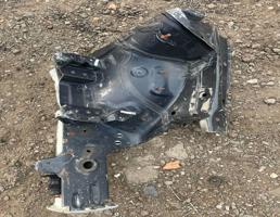 Лонжерон левый короткий до стакана для VW Passat B6 (2005-2010)  запчасти бу