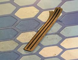 Накладка порога внутренняя задняя левая для VW Touareg 1 (2002-2007)  запчасти бу